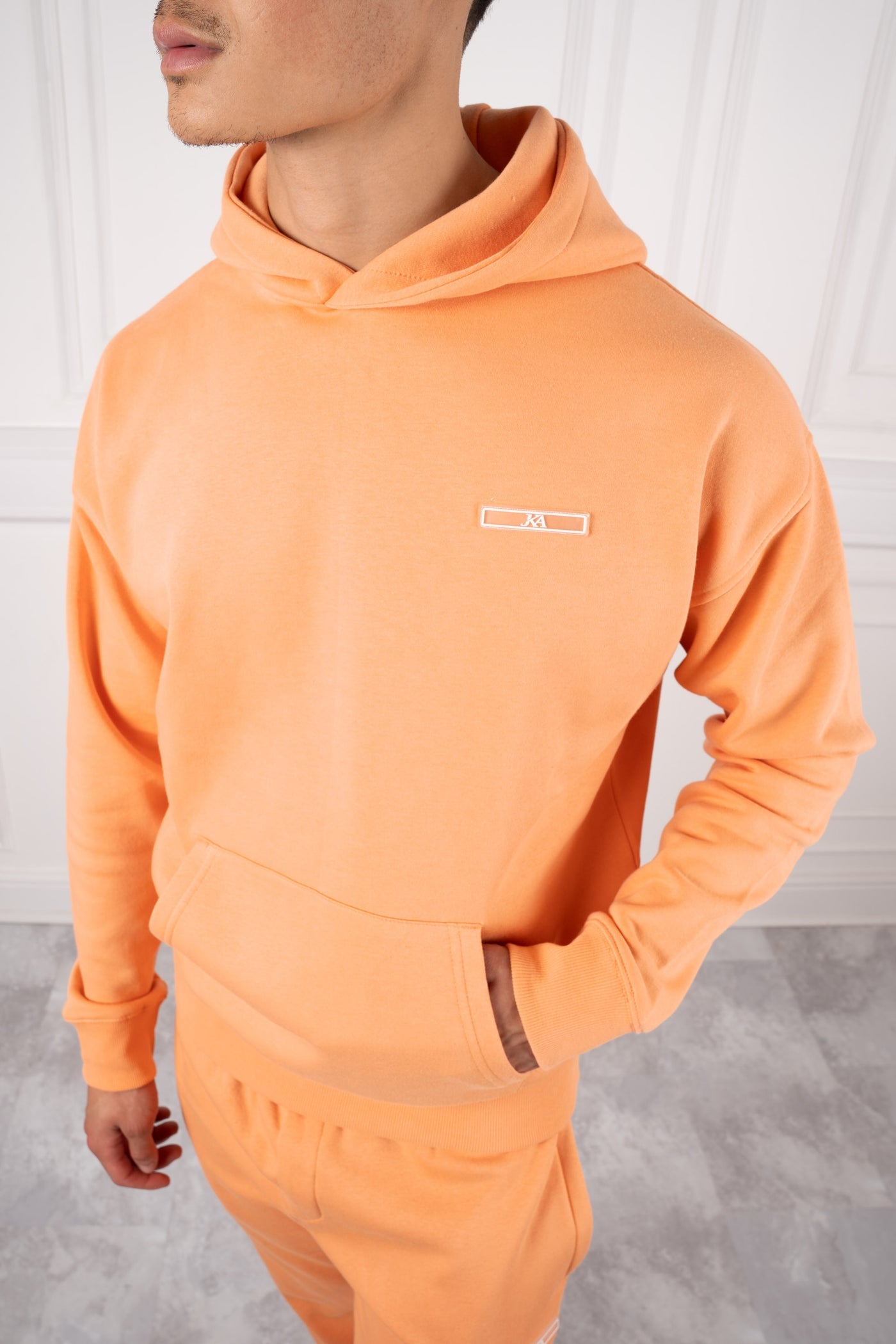 CHÁNDAL NEW YORK HOODIE - SALMÓN
