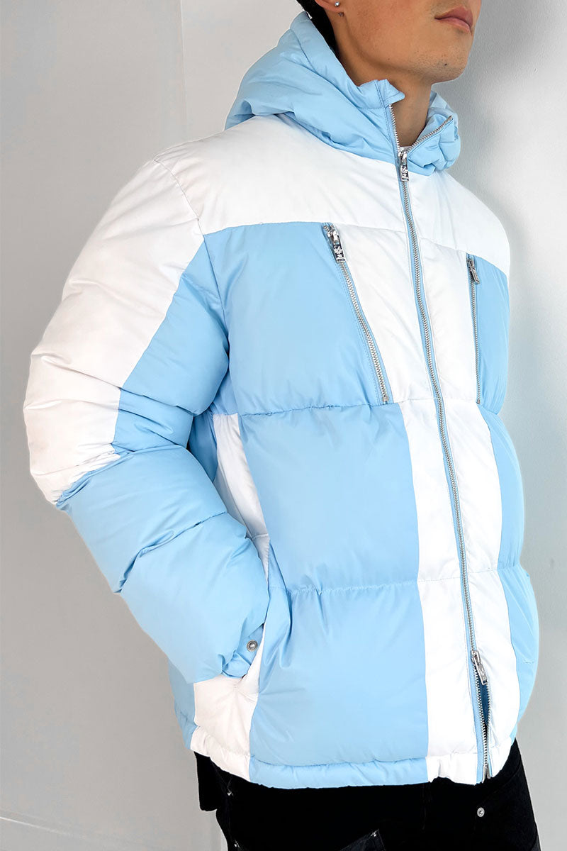 CHAQUETA PUFFER BLUE SKY