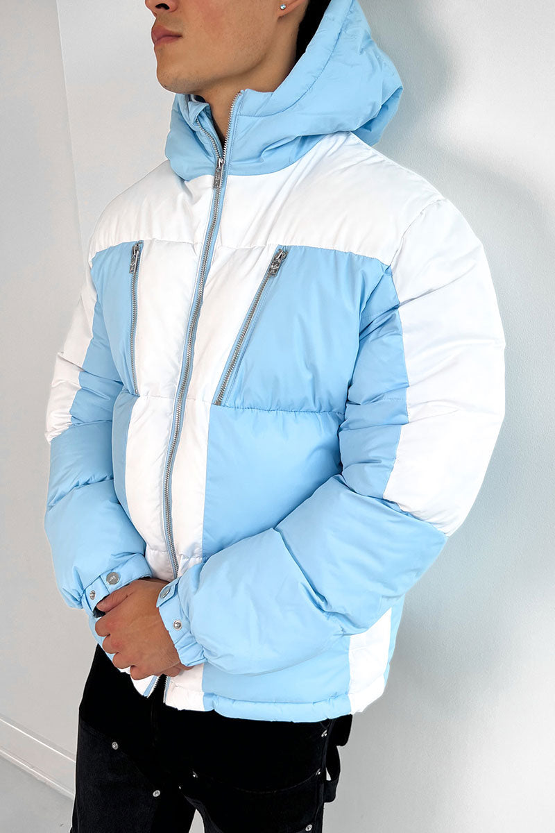 CHAQUETA PUFFER BLUE SKY