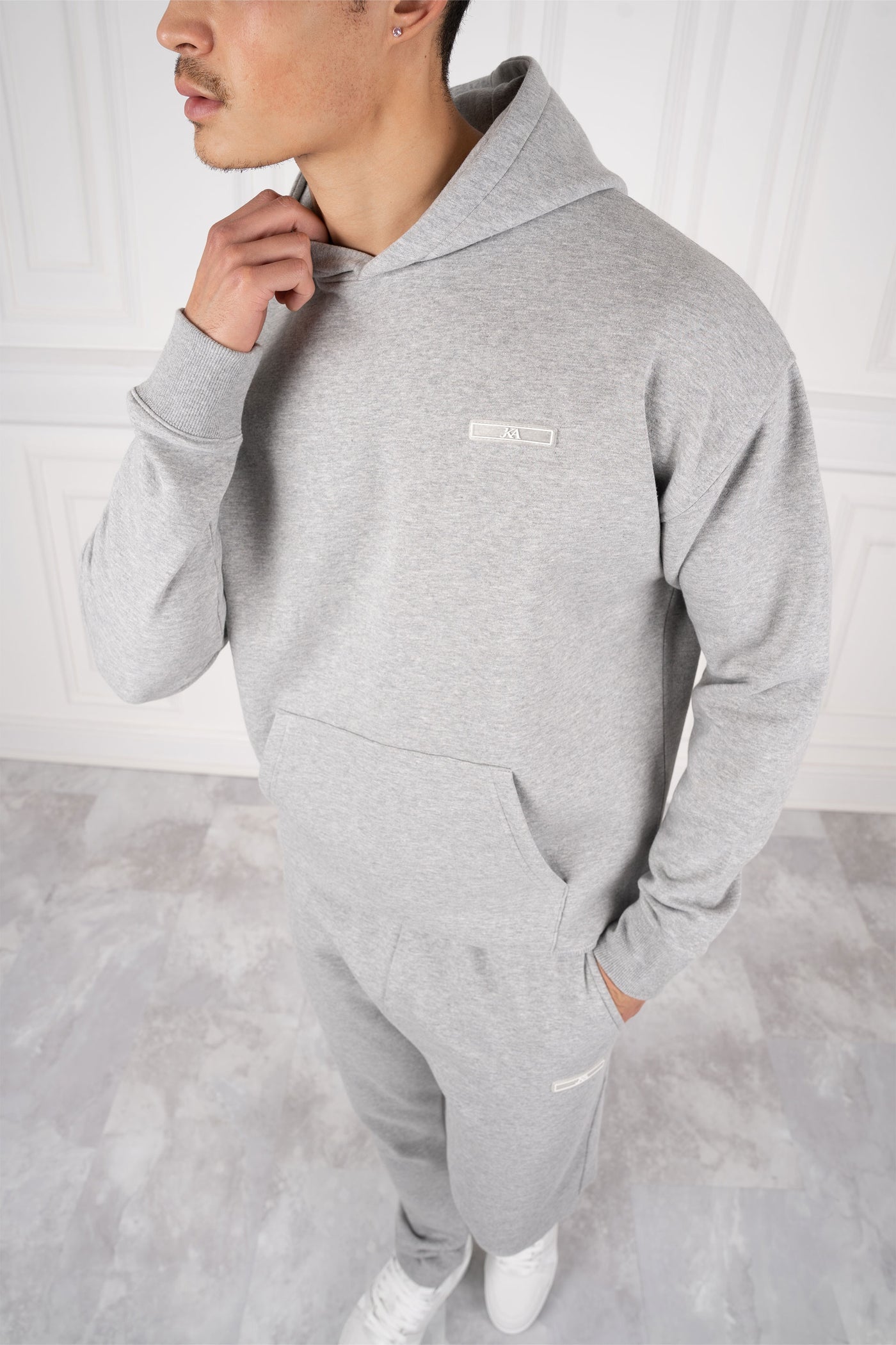 CHÁNDAL NEW YORK HOODIE - GRIS