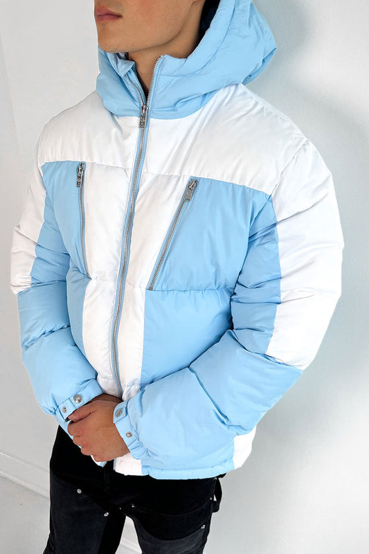 CHAQUETA PUFFER BLUE SKY